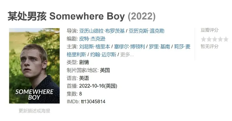 某处男孩SomewhereBoy（2022）