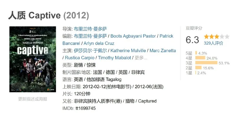 人质Captive（2012）
