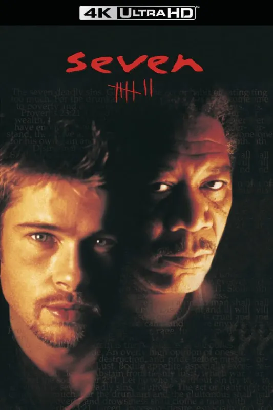 七宗罪（1995）典藏版【4K蓝光原盘REMUX】HDR10【次世代环绕声国台英三音轨&附导评中字】内封简繁英双语特效字幕