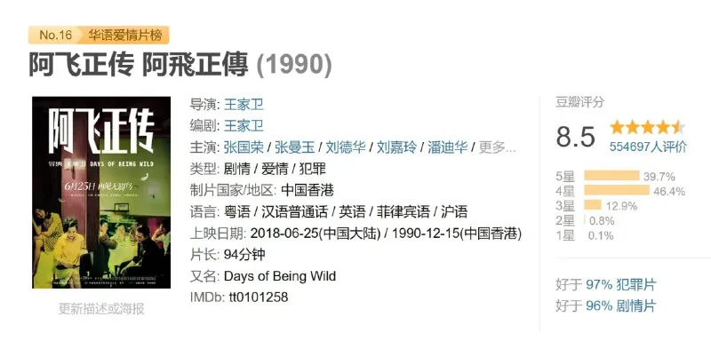 阿飞正传