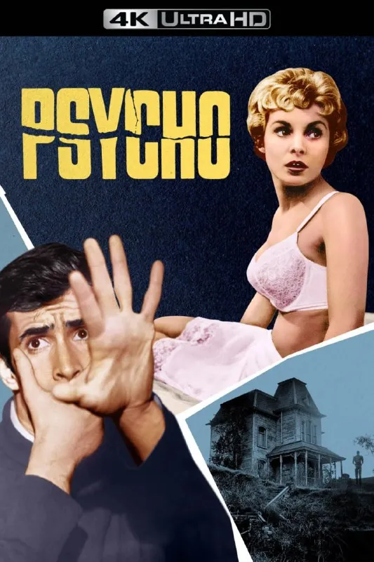 惊魂记（1960）【4K蓝光原盘REMUX】HDR10【次世代临境音国英双语+导评中字】内封简繁英双语特效字幕